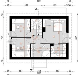 Poddasze projektu - D170