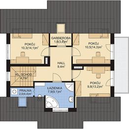 Poddasze projektu - APS 203
