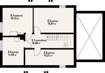 Piwnica projektu - Jaworowo 9k-01