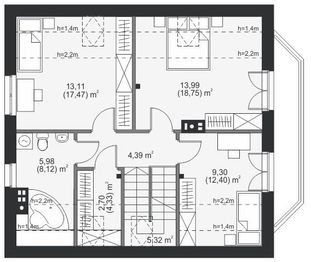 Poddasze projektu - Moncalvo Termo