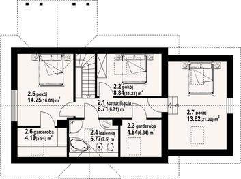 Poddasze projektu - Hoczew mk11g