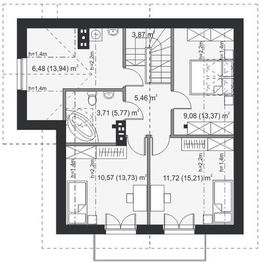Poddasze projektu - Collina Termo