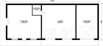 Parter projektu - G171 - Budynek garażowo - gospodarczy