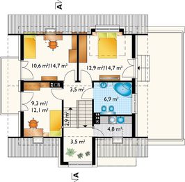 Poddasze projektu - Mirona (1457)