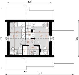 Poddasze projektu - D142A
