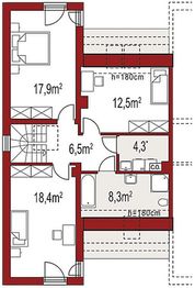 Poddasze projektu - Adam segment lewy