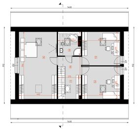 Poddasze projektu - D214