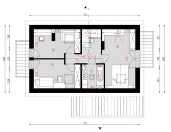 Poddasze projektu - D182B