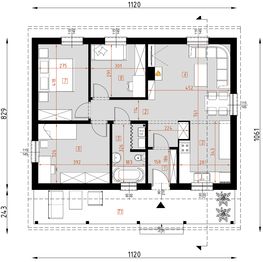 Parter projektu - D49 - Maurycy wersja drewniana