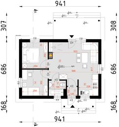 Parter projektu - D51 - Justyna wersja drewniana
