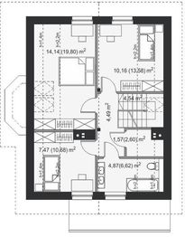 Poddasze projektu - Loreto Termo