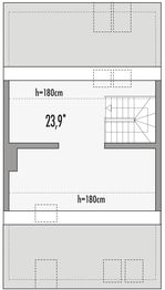 Poddasze projektu - Alfa - segment s