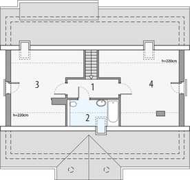 Poddasze projektu - Sielanka 100 1a0g