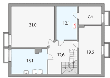 Piwnica projektu - Tymek AP garaż