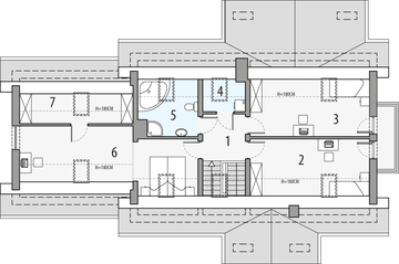 Poddasze projektu - Aston 2b