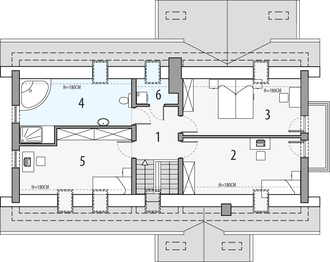 Poddasze projektu - Aston 1d