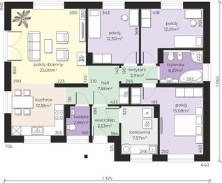 Parter projektu - Dom przy Przyjemnej 14 bis