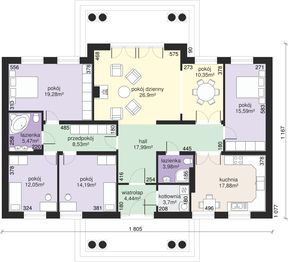 Parter projektu - Dom przy Zamkowej