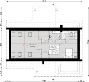 Poddasze projektu - D147