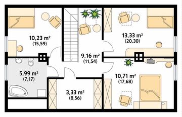 Poddasze projektu - Szpak dr-S
