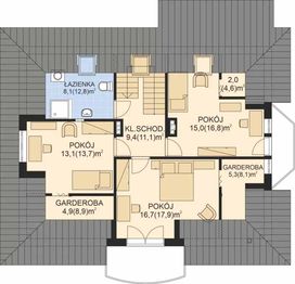 Poddasze projektu - APS 257