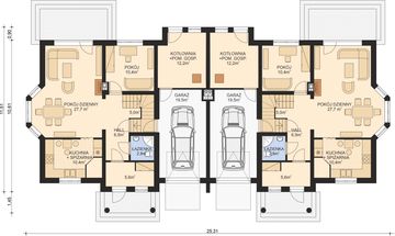 Parter projektu - APS 216 dwulokalowy