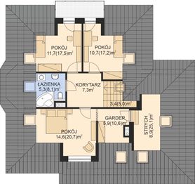 Poddasze projektu - APS 163