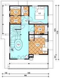 Parter projektu - A-124 Dom szkieletowy