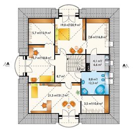 Poddasze projektu - Gloria G2 (1472)