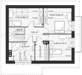 Poddasze projektu - Bellino Termo