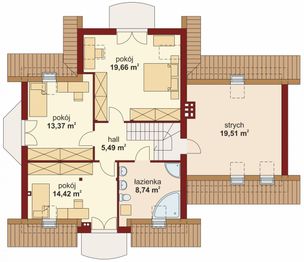 Poddasze projektu - Cezar