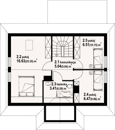 Poddasze projektu - Zawoja dws 5