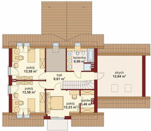 Poddasze projektu - Aron 2 PS