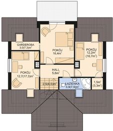 Poddasze projektu - APS 134
