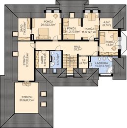 Poddasze projektu - APS 155