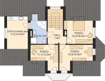 Poddasze projektu - APS 177