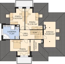 Poddasze projektu - APS 179