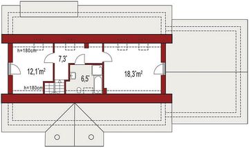 Poddasze projektu - Gienia 2 Klasyk C