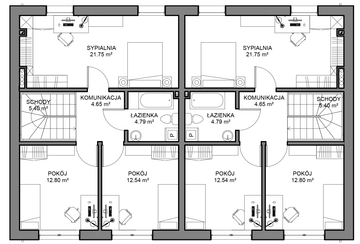 Piętro 1 projektu - Racjonalny A