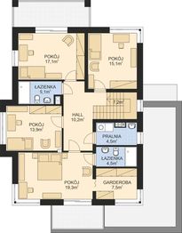 Piętro 1 projektu - APS 275