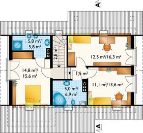 Poddasze projektu - Tibor (1416)