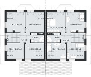 Poddasze projektu - Trivento III Termo