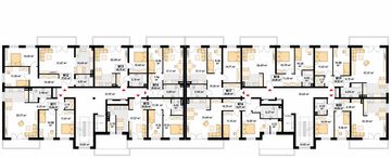 Piętro 1 projektu - Spokojny