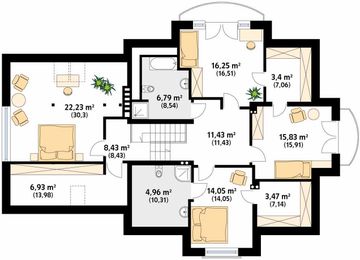 Poddasze projektu - Bachus 9