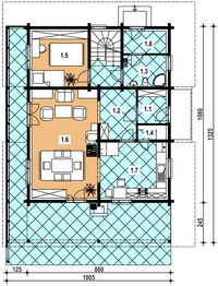 Parter projektu - A-137 Dom sokola z bali