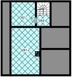 Piwnica projektu - A-137 Dom sokola z bali