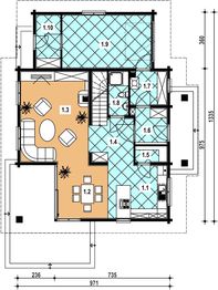 Parter projektu - A-132 Dom z bali