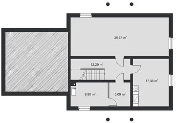 Piwnica projektu - Pandino III Termo