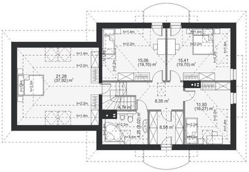 Poddasze projektu - Pandino III Termo