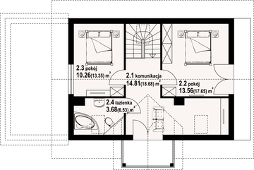 Poddasze projektu - Zawoja dws 13a